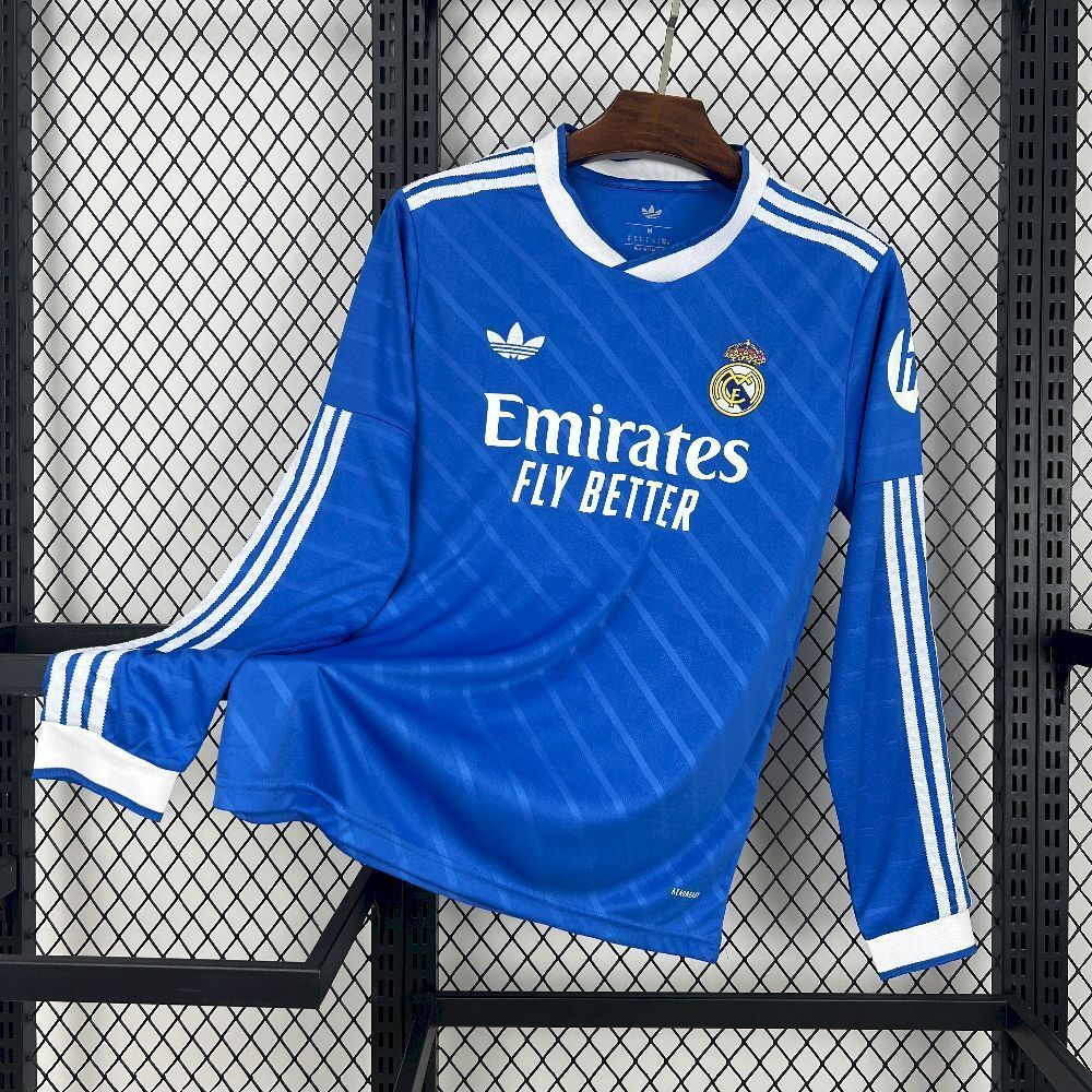 Real Madrid 25/26 Third Kit - Long Sleeve