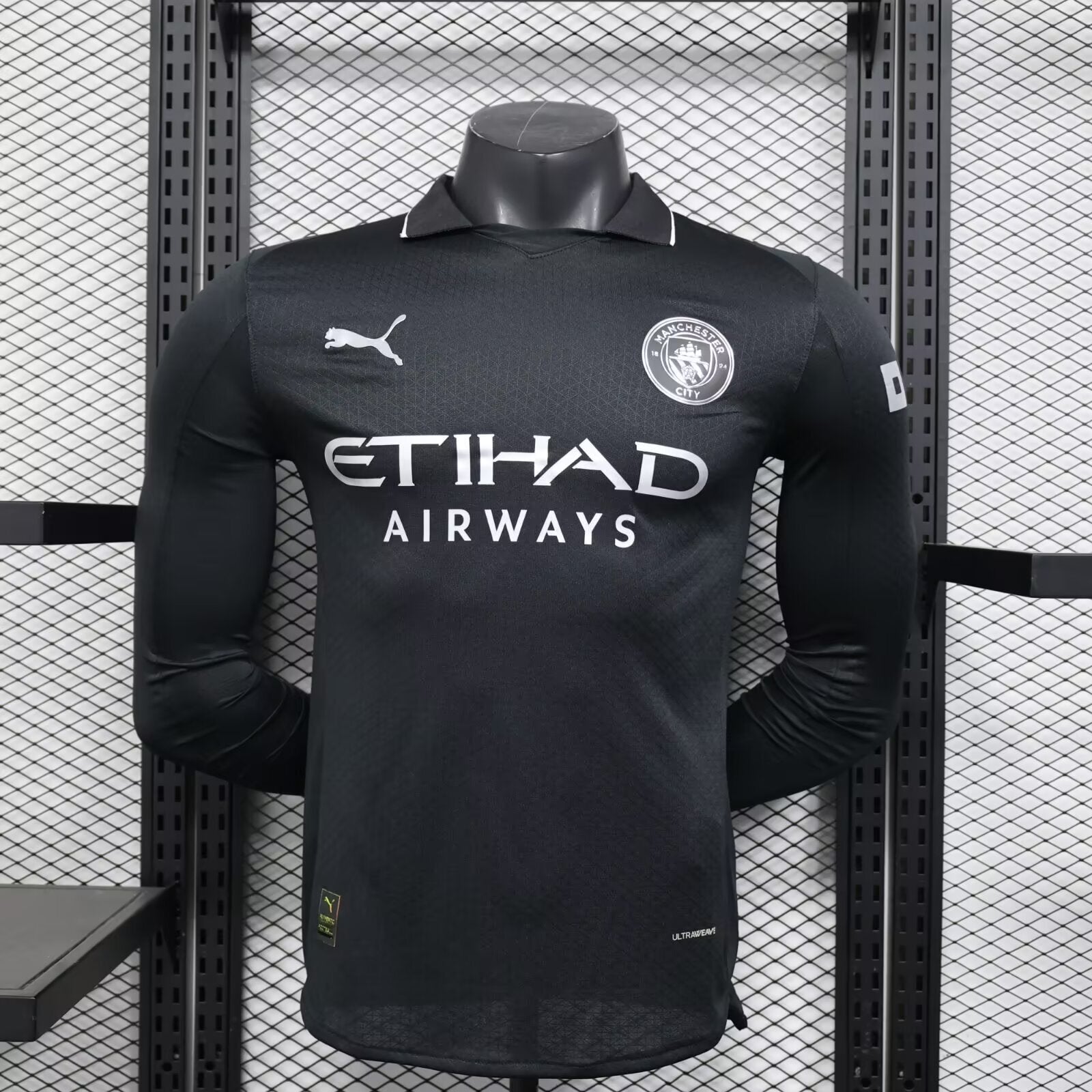 Manchester City 25/26 Away Kit Long Sleeve - Player Version