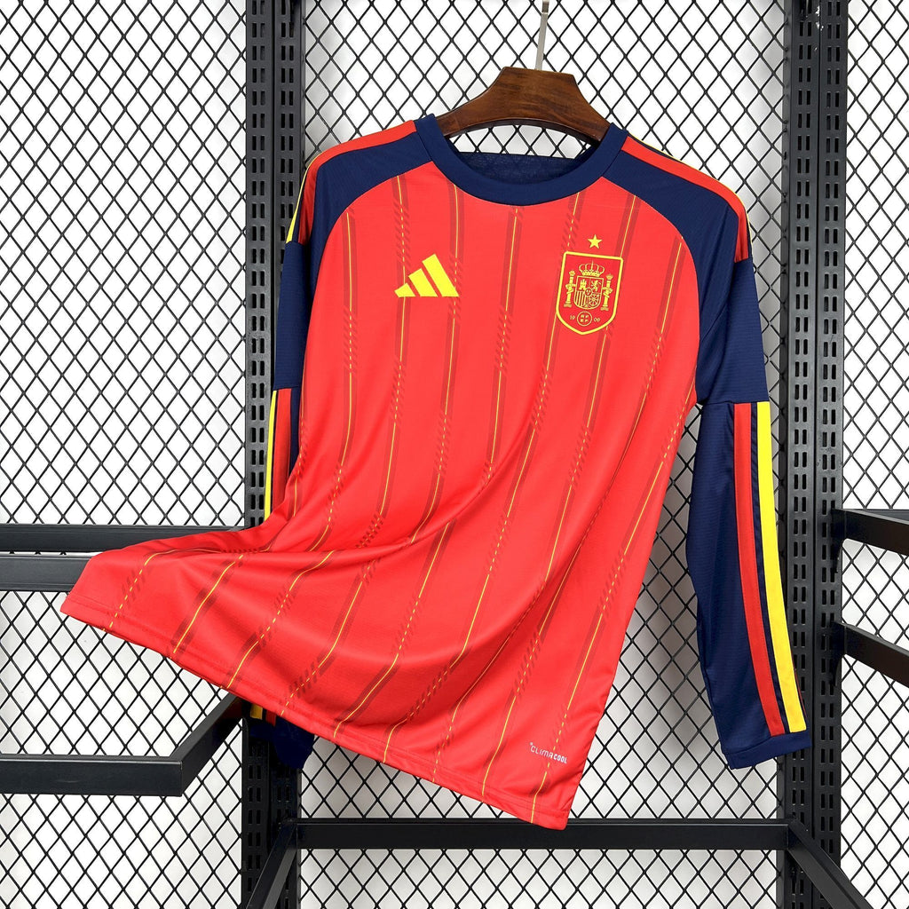 Spain Home Kit World Cup 2026 Long Sleeve