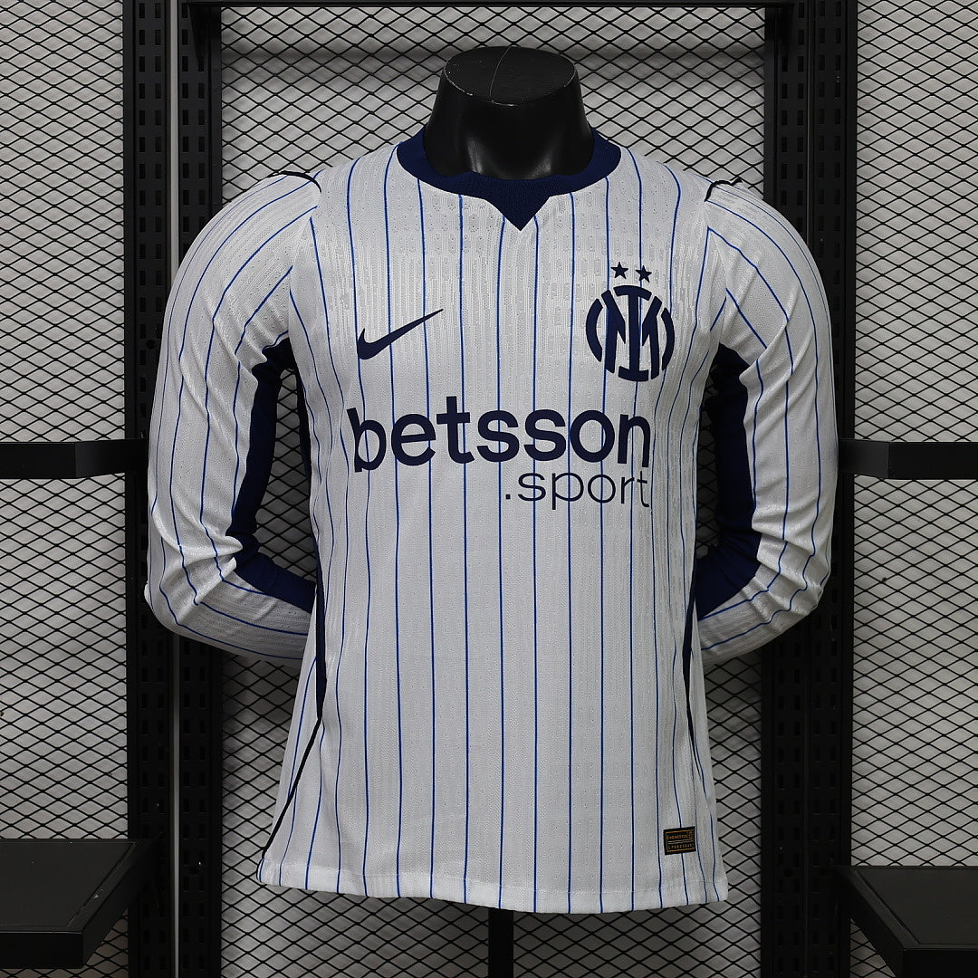Inter Milan 26/27 Away Kit Long Sleeve - Player Version