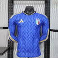 Italy Home Kit World Cup 2026 Long Sleeve - Player Version