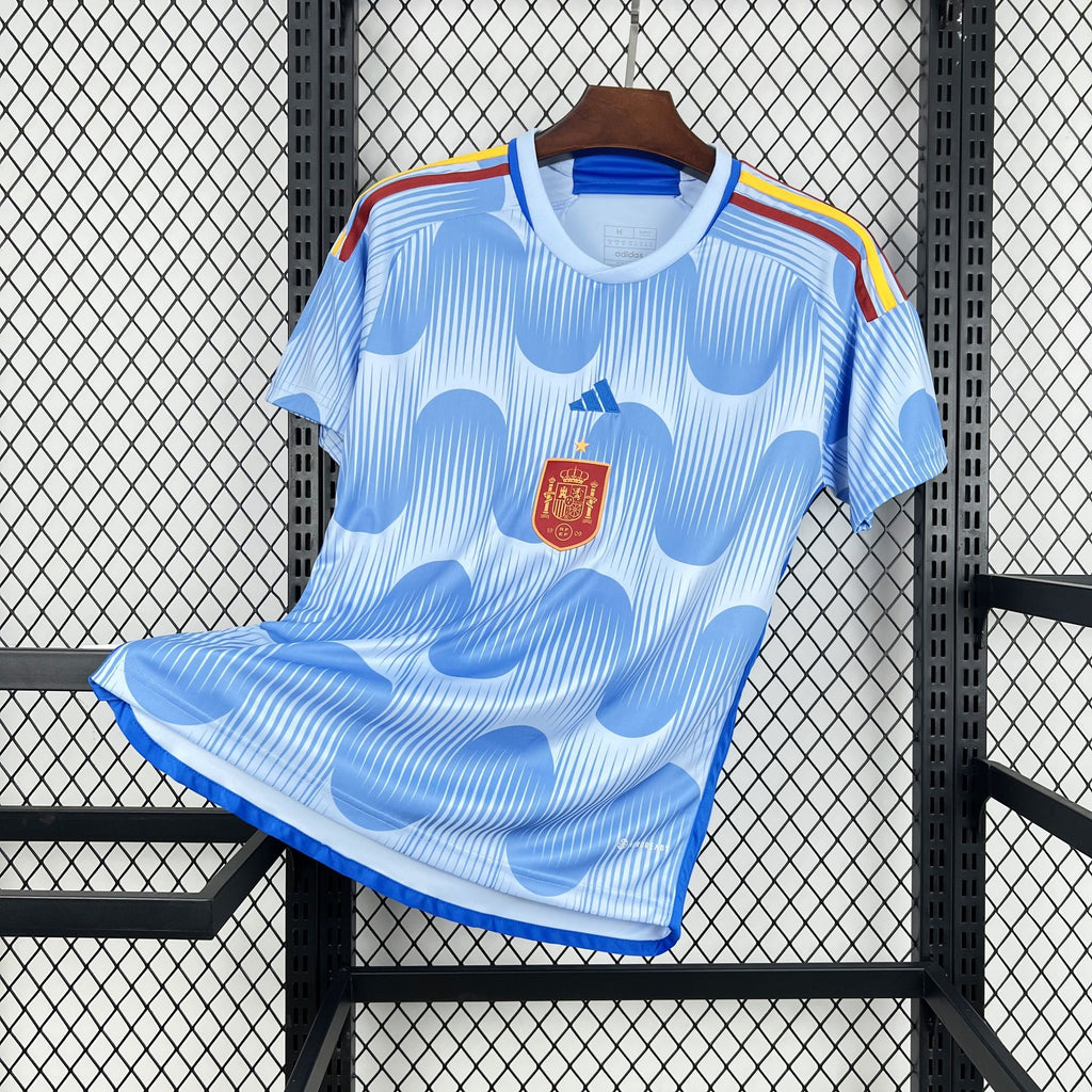 Spain Away Kit World Cup 2022