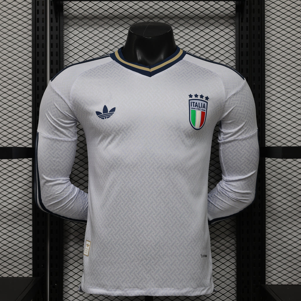 Italy Away Kit World Cup 2026 Long Sleeve - Player Version