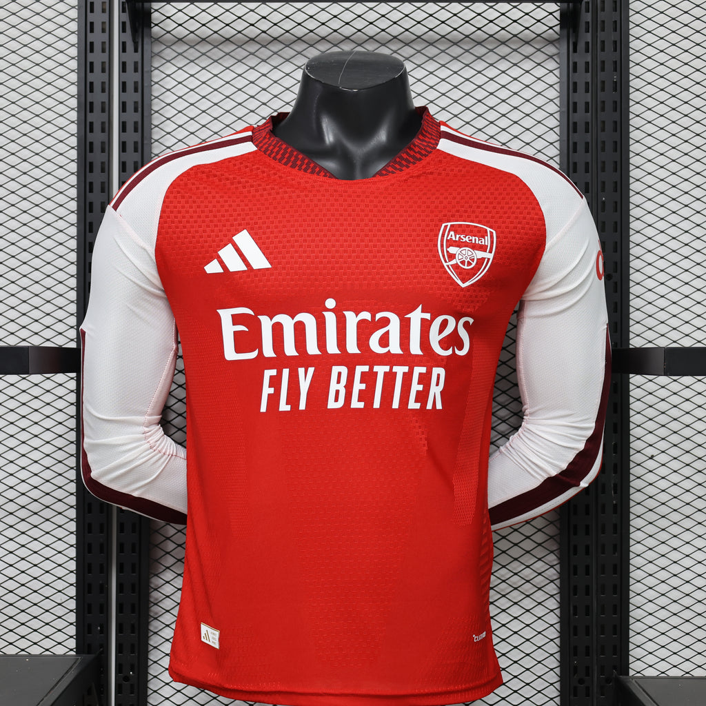 Arsenal 26/27 Home Kit Long Sleeve - Player Version