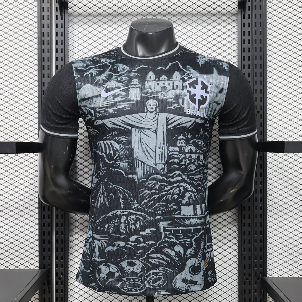 Brazil Jesus 26/27 Concept Grey Kit Player Version
