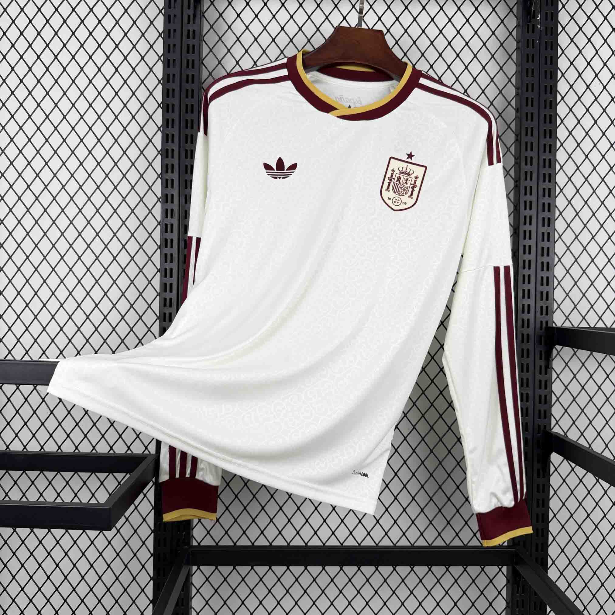 Spain Away Kit World Cup 2026 Long Sleeve