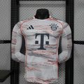 Bayern Munich 25/26 Away Long Sleeve Kit Player Version