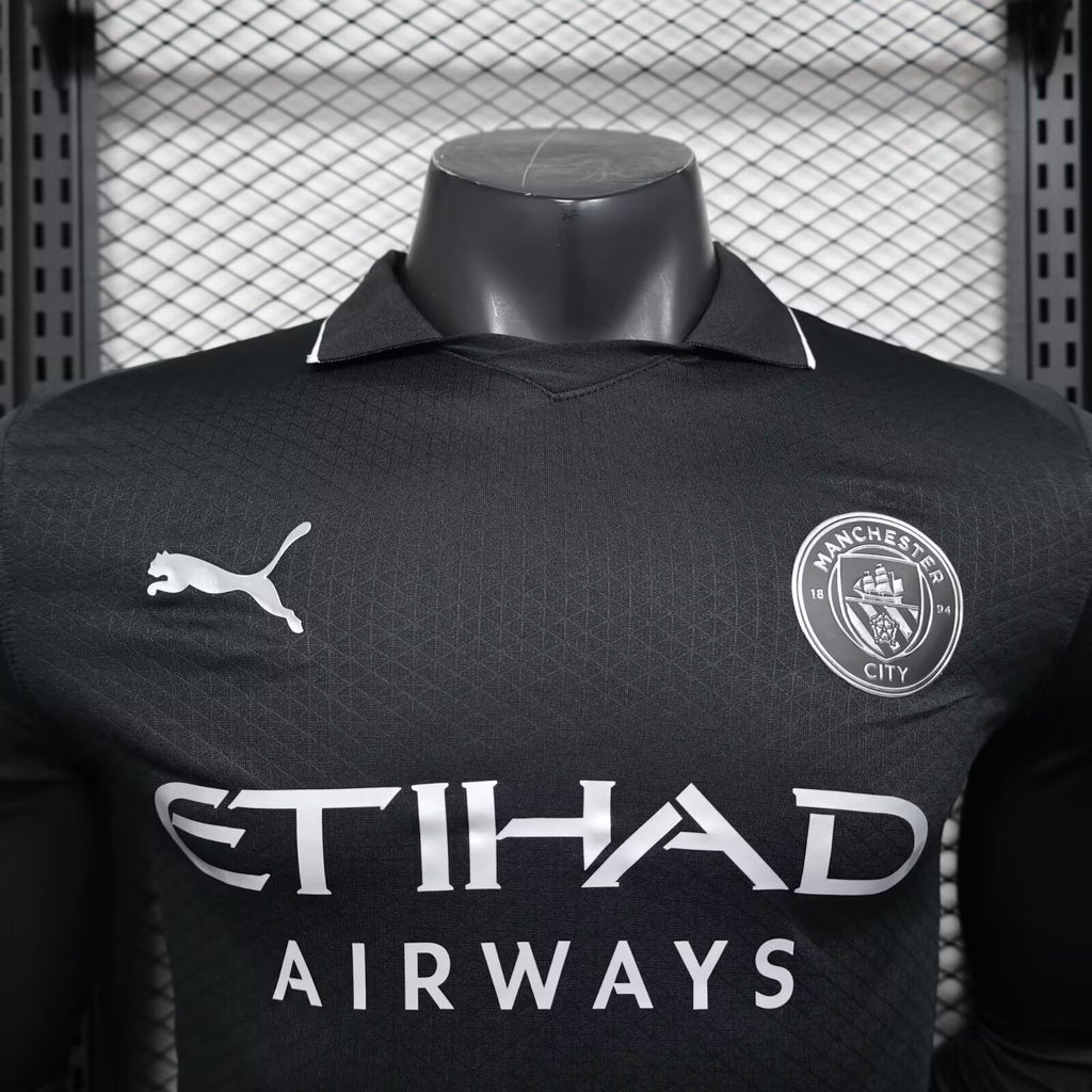 Manchester City 25/26 Away Kit Long Sleeve - Player Version