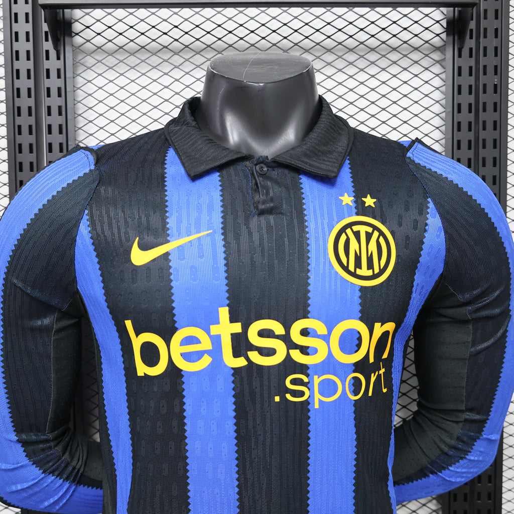 Inter Milan 26/27 Home Kit Long Sleeve - Player Version