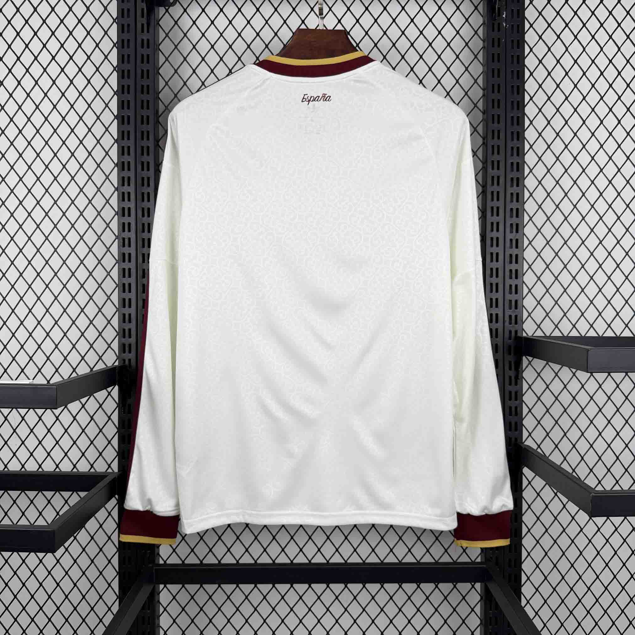 Spain Away Kit World Cup 2026 Long Sleeve