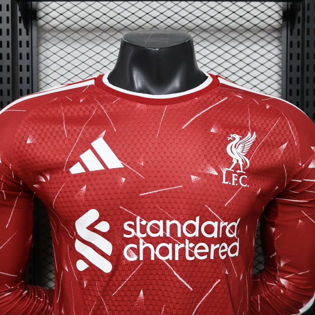 Liverpool 26/27 Home Kit Long Sleeve - Player Version