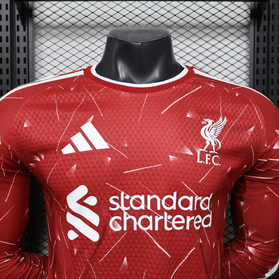 Liverpool 26/27 Home Kit Long Sleeve - Player Version