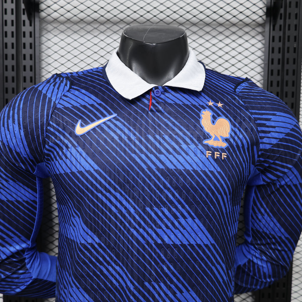 France Home Kit World Cup 2026 Player Version Long Sleeve