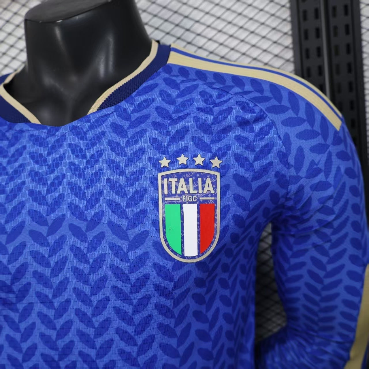 Italy Home Kit World Cup 2026 Long Sleeve - Player Version