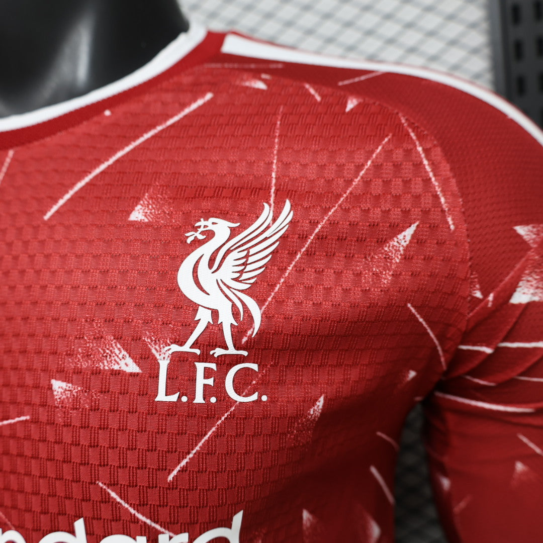 Liverpool 26/27 Home Kit Long Sleeve - Player Version