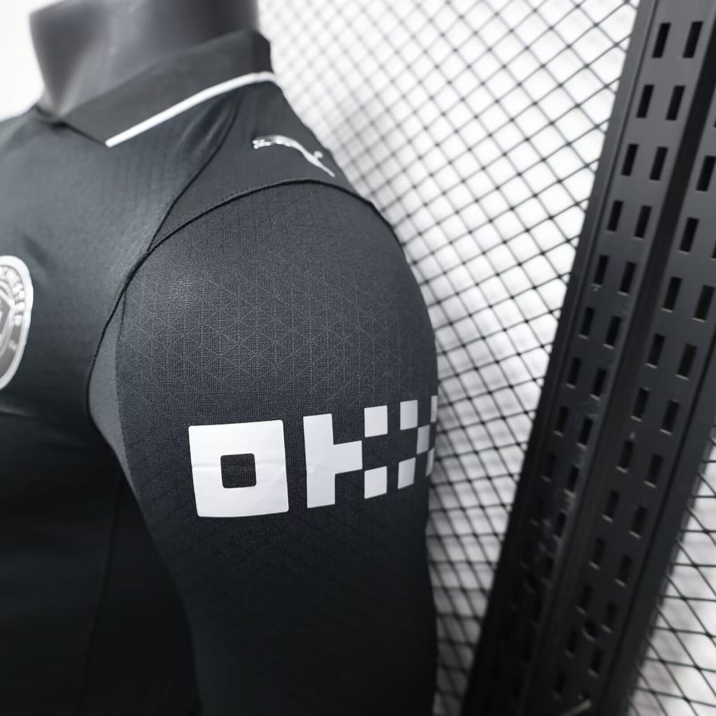 Manchester City 25/26 Away Kit Long Sleeve - Player Version
