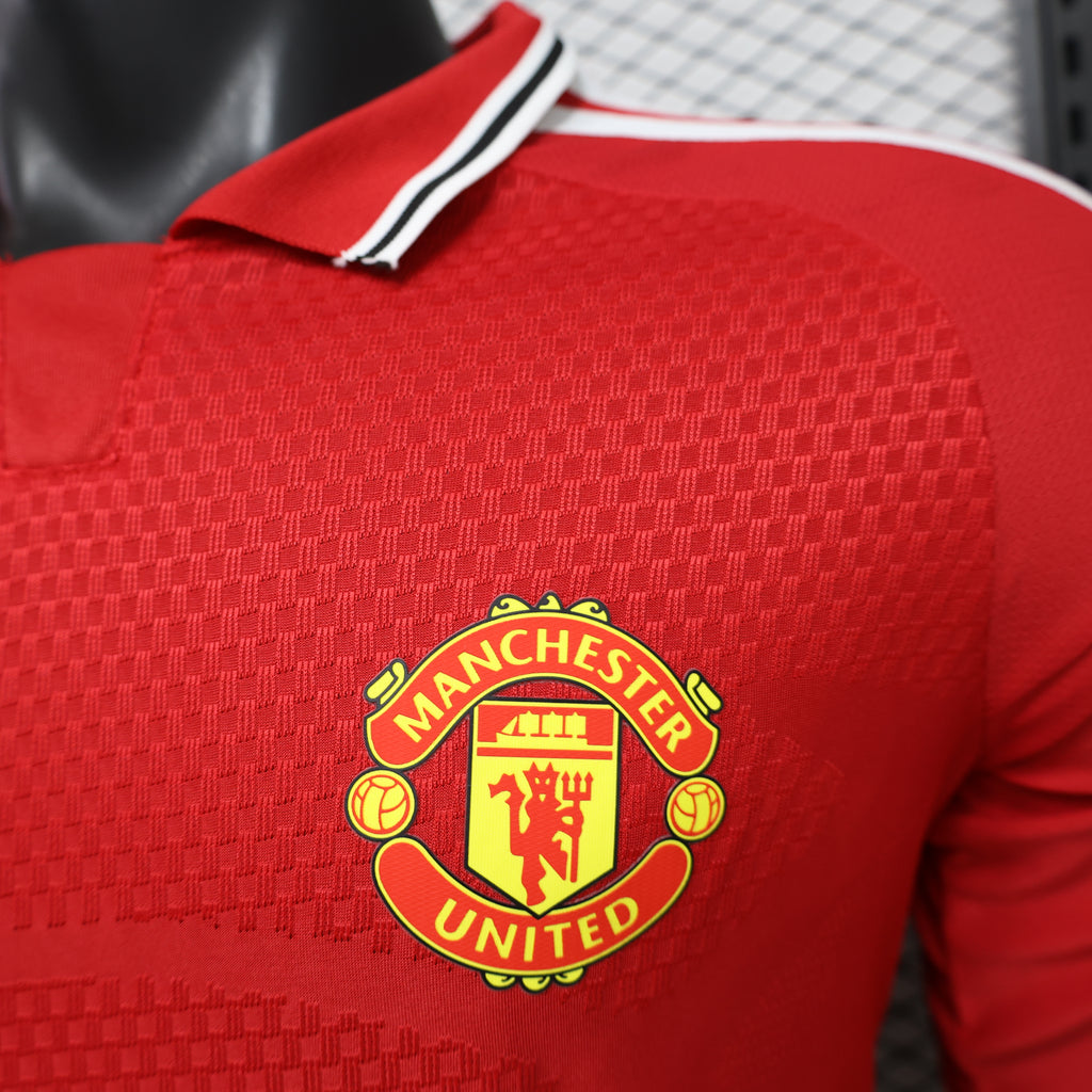 Manchester United 26/27 Home Kit Player Version Long Sleeve