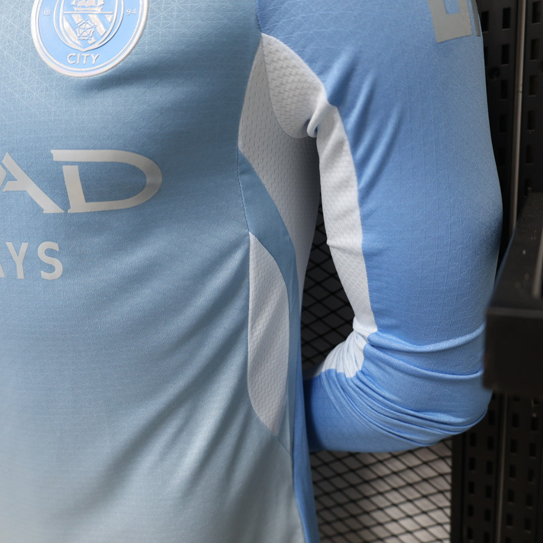 Manchester City 26/27 Home Kit Long Sleeve - Player Version