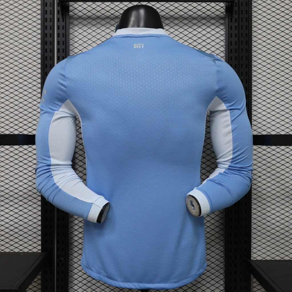 Manchester City 26/27 Home Kit Long Sleeve - Player Version
