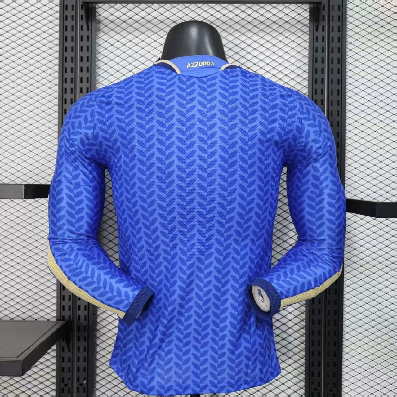 Italy Home Kit World Cup 2026 Long Sleeve - Player Version