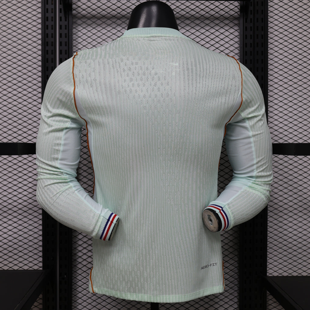 France Away Kit World Cup 2026 Player Version Long Sleeve