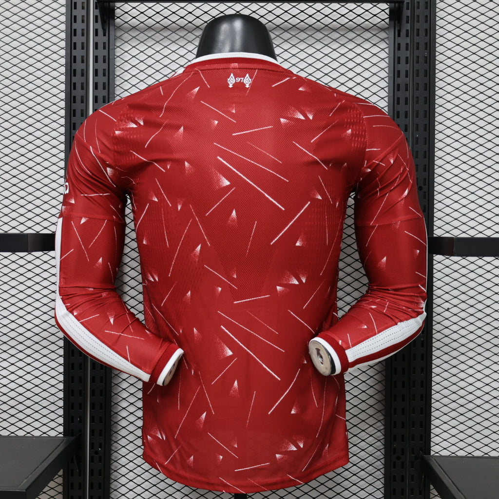 Liverpool 26/27 Home Kit Long Sleeve - Player Version