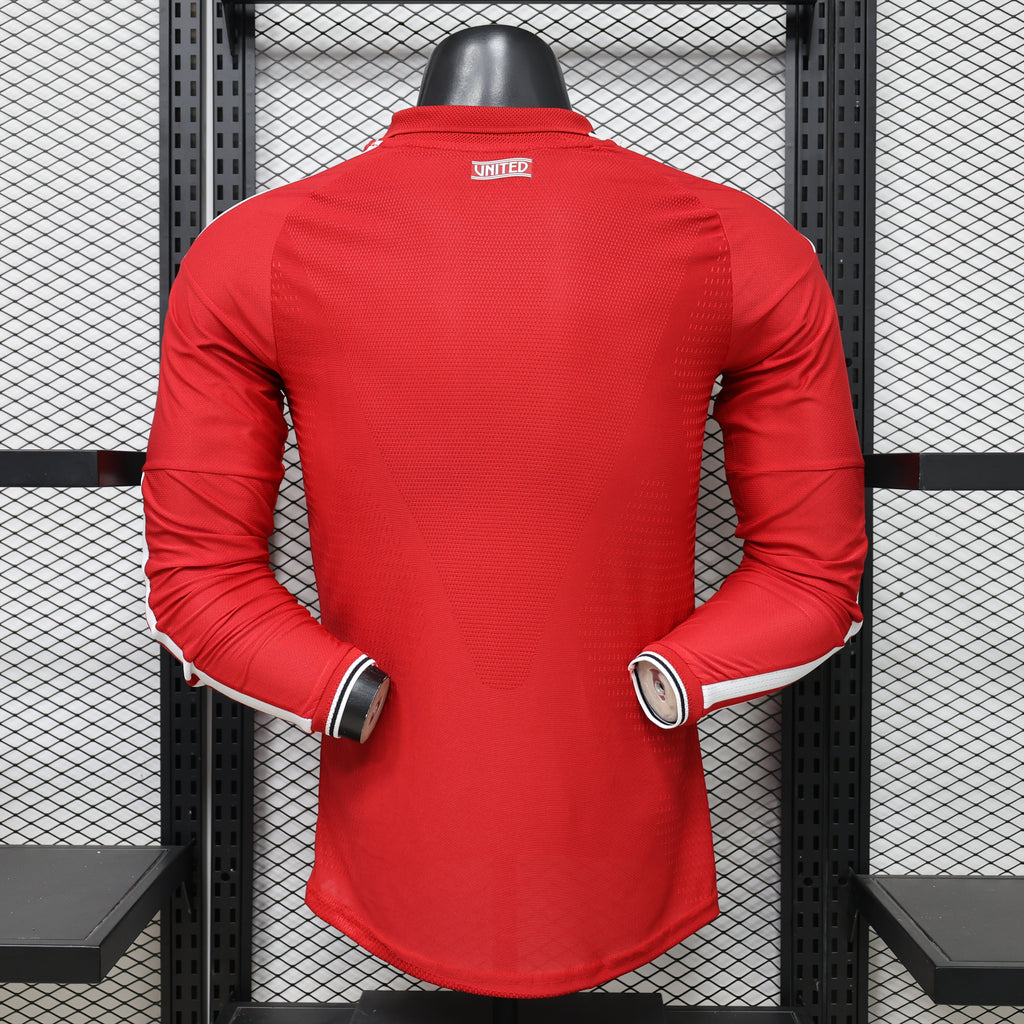 Manchester United 26/27 Home Kit Player Version Long Sleeve