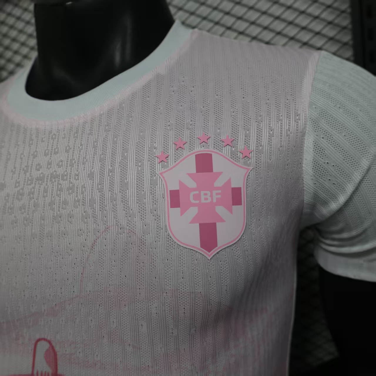 Brazil 2026 Jesus Pink Special Edition Kit - Player Version